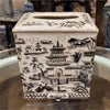 Danny's Fine Porcelain Home Decor Danny's Fine Porcelain Tissue Box - Black and White Willow