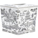 Danny's Fine Porcelain Home Decor Danny's Fine Porcelain Tissue Box - Black and White Willow