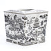 Danny's Fine Porcelain Home Decor Danny's Fine Porcelain Tissue Box - Black and White Willow