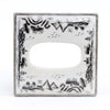 Danny's Fine Porcelain Home Decor Danny's Fine Porcelain Tissue Box - Black and White Willow