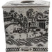 Danny's Fine Porcelain Home Decor Danny's Fine Porcelain Tissue Box - Black and White Willow