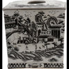 Danny's Fine Porcelain Home Decor Danny's Fine Porcelain Tissue Box - Black and White Willow