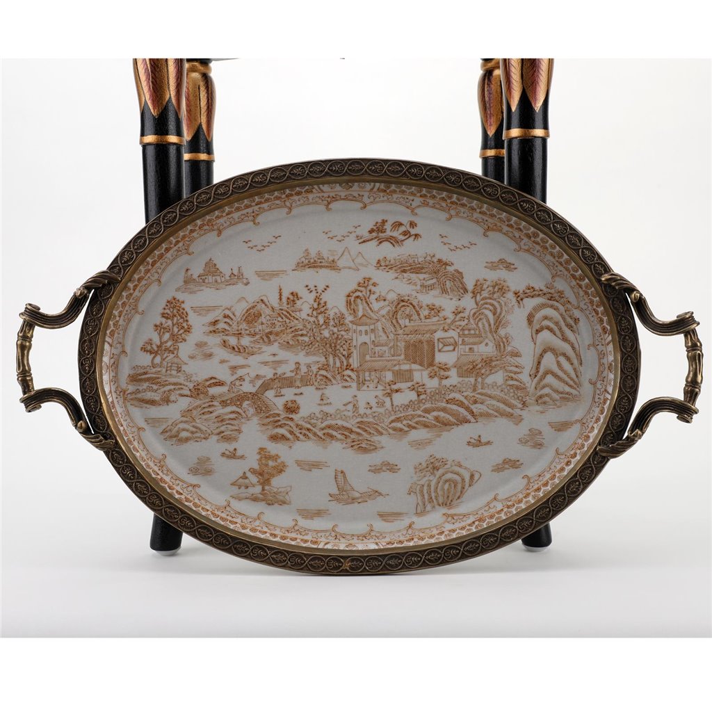Danny's Fine Porcelain Home Decor Danny's Fine Porcelain Tray Table 14221