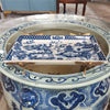 Danny's Fine Porcelain Home Decor Danny's Fine Porcelain Tray with Bronze Dragonfly-Blue Willow