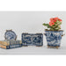 Danny's Fine Porcelain Home Decor Danny's Fine Porcelain Tray with Bronze Dragonfly-Blue Willow