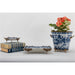 Danny's Fine Porcelain Home Decor Danny's Fine Porcelain Tray with Bronze Dragonfly-Blue Willow