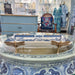 Danny's Fine Porcelain Home Decor Danny's Fine Porcelain Tray with Bronze Dragonfly-Blue Willow