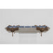 Danny's Fine Porcelain Home Decor Danny's Fine Porcelain Tray with Bronze Dragonfly-Blue Willow