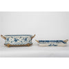Danny's Fine Porcelain Home Decor Danny's Fine Porcelain Tray with Bronze Handle - Songbird Garden