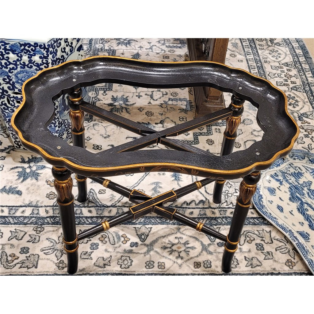 Danny's Fine Porcelain Home Decor Danny's Fine Porcelain Tray With Wood Stand 60188