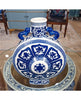 Danny's Fine Porcelain Home Decor Danny's Fine Porcelain Treasured Moon Vase - Blue & White