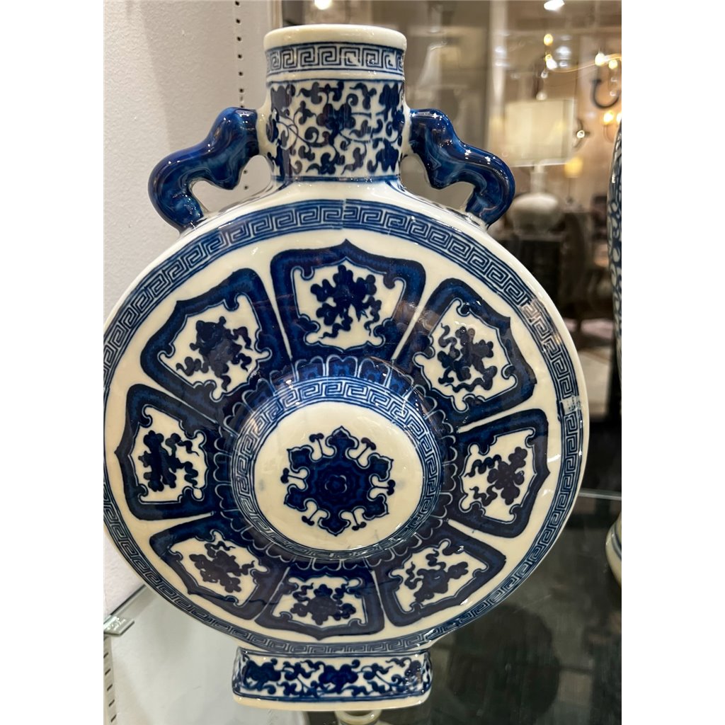 Danny's Fine Porcelain Home Decor Danny's Fine Porcelain Treasured Moon Vase - Blue & White
