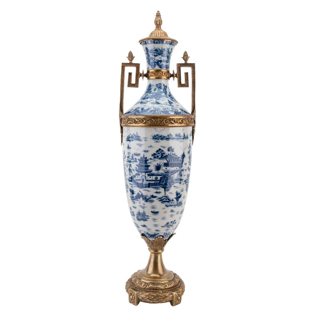 Danny's Fine Porcelain Home Decor Danny's Fine Porcelain Trophy Cup Std - Blue Willow 14266