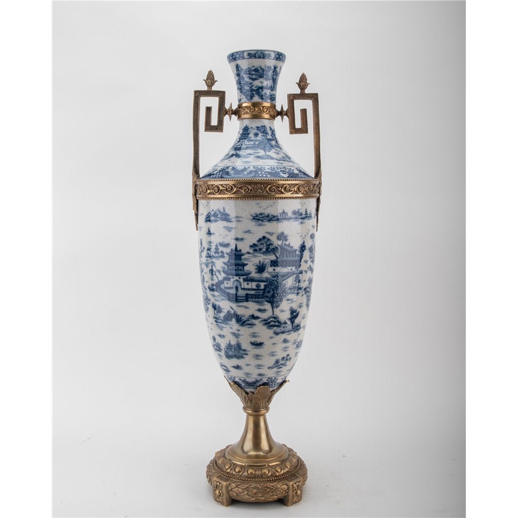 Danny's Fine Porcelain Home Decor Danny's Fine Porcelain Trophy Cup Std - Blue Willow 14266