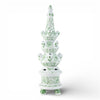 Danny's Fine Porcelain Home Decor Danny's Fine Porcelain Tulipere Vase-4 Tier-Green Flower