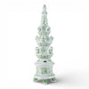 Danny's Fine Porcelain Home Decor Danny's Fine Porcelain Tulipere Vase-4 Tier-Green Flower