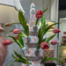 Danny's Fine Porcelain Home Decor Danny's Fine Porcelain Tulipere Vase-4 Tier-Pink Flower