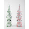 Danny's Fine Porcelain Home Decor Danny's Fine Porcelain Tulipere Vase-4 Tier-Pink Flower