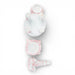 Danny's Fine Porcelain Home Decor Danny's Fine Porcelain Tulipere Vase-4 Tier-Pink Flower