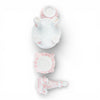 Danny's Fine Porcelain Home Decor Danny's Fine Porcelain Tulipere Vase-4 Tier-Pink Flower