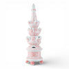 Danny's Fine Porcelain Home Decor Danny's Fine Porcelain Tulipere Vase-4 Tier-Pink Flower