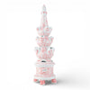 Danny's Fine Porcelain Home Decor Danny's Fine Porcelain Tulipere Vase-4 Tier-Pink Flower