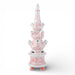 Danny's Fine Porcelain Home Decor Danny's Fine Porcelain Tulipere Vase-4 Tier-Pink Flower