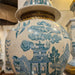 Danny's Fine Porcelain Home Decor Danny's Fine Porcelain Turquoise and White Willow Pattern Bronze Ormolu Temple Jar