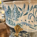 Danny's Fine Porcelain Home Decor Danny's Fine Porcelain Turquoise and White Willow Pattern Oval Shape Lidded Box