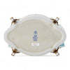 Danny's Fine Porcelain Home Decor Danny's Fine Porcelain Turquoise and White Willow Pattern Oval Shape Lidded Box