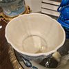 Danny's Fine Porcelain Home Decor Danny's Fine Porcelain Turquoise and White Willow Pattern Round Scallop Planter