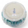 Danny's Fine Porcelain Home Decor Danny's Fine Porcelain Turquoise and White Willow Pattern Round Scallop Planter