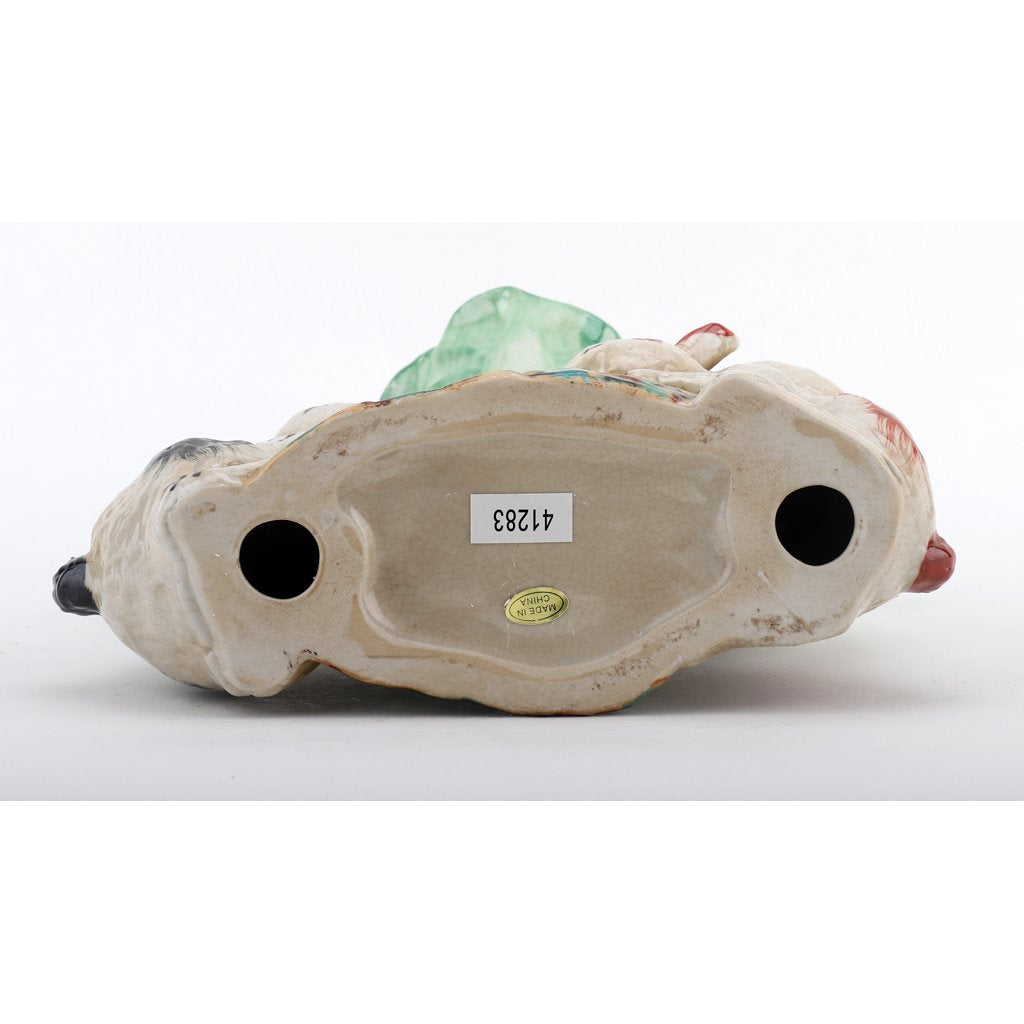 Danny's Fine Porcelain Home Decor Danny's Fine Porcelain Twin Bunny Carrot Vase