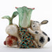 Danny's Fine Porcelain Home Decor Danny's Fine Porcelain Twin Bunny Carrot Vase