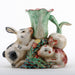 Danny's Fine Porcelain Home Decor Danny's Fine Porcelain Twin Bunny Carrot Vase