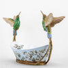 Danny's Fine Porcelain Home Decor Danny's Fine Porcelain Twin Hummingbird Basin - Singing Jasmine 61000