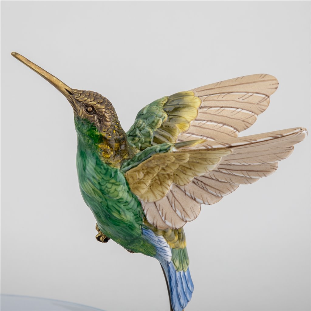 Danny's Fine Porcelain Home Decor Danny's Fine Porcelain Twin Hummingbird Basin - Singing Jasmine 61000