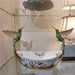 Danny's Fine Porcelain Home Decor Danny's Fine Porcelain Twin Hummingbird Basin - Singing Jasmine 61000