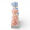 Danny's Fine Porcelain Home Decor Danny's Fine Porcelain Twin Spaniel Dogs with Drum – Blue & Red Fishnet
