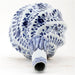 Danny's Fine Porcelain Home Decor Danny's Fine Porcelain Twisted Ball Vase - Floral - Blue And White Classic 50822
