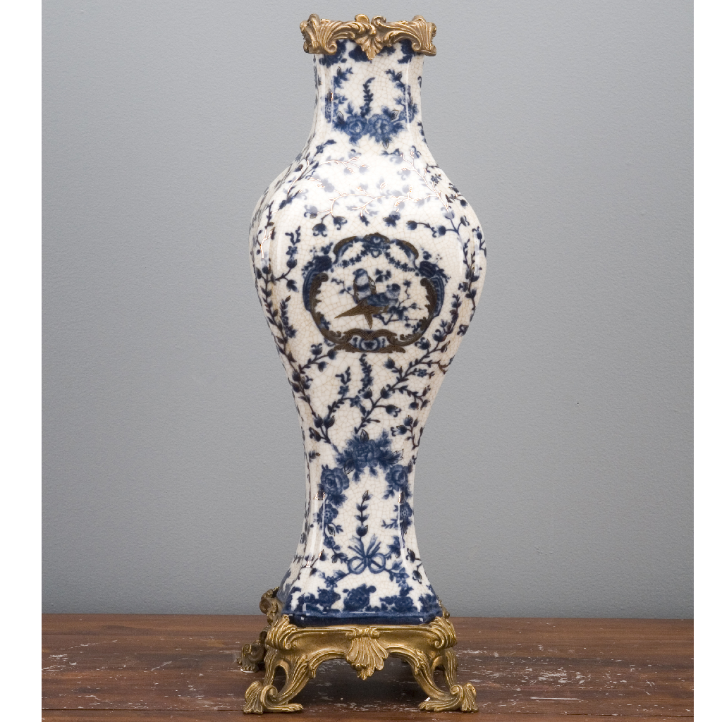 Danny's Fine Porcelain Home Decor Danny's Fine Porcelain Vase - Blue And White 14129