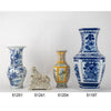 Danny's Fine Porcelain Home Decor Danny's Fine Porcelain Vase in Classic Blue & White. Features Hand-Painted Floral Branches