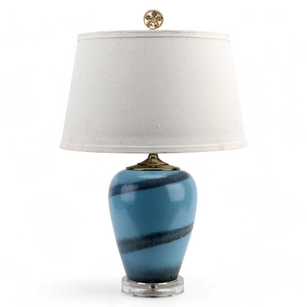 Danny's Fine Porcelain Home Decor Danny's Fine Porcelain Vase Lamp - Transitional Glaze
