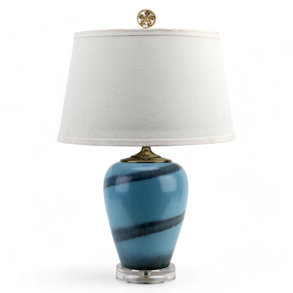 Danny's Fine Porcelain Home Decor Danny's Fine Porcelain Vase Lamp - Transitional Glaze