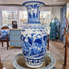 Danny's Fine Porcelain Home Decor Danny's Fine Porcelain Vase - People - Blue And White Classic 50882