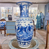 Danny's Fine Porcelain Home Decor Danny's Fine Porcelain Vase - People - Blue And White Classic 50882