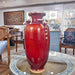 Danny's Fine Porcelain Home Decor Danny's Fine Porcelain Vase Ram Heads - Red Oxblood