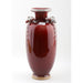 Danny's Fine Porcelain Home Decor Danny's Fine Porcelain Vase Ram Heads - Red Oxblood