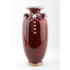 Danny's Fine Porcelain Home Decor Danny's Fine Porcelain Vase Ram Heads - Red Oxblood