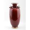 Danny's Fine Porcelain Home Decor Danny's Fine Porcelain Vase Ram Heads - Red Oxblood